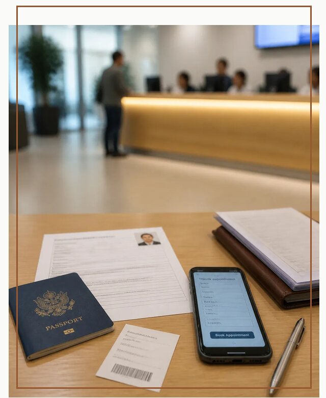 Запись в визовый центр в Перми для подачи документов