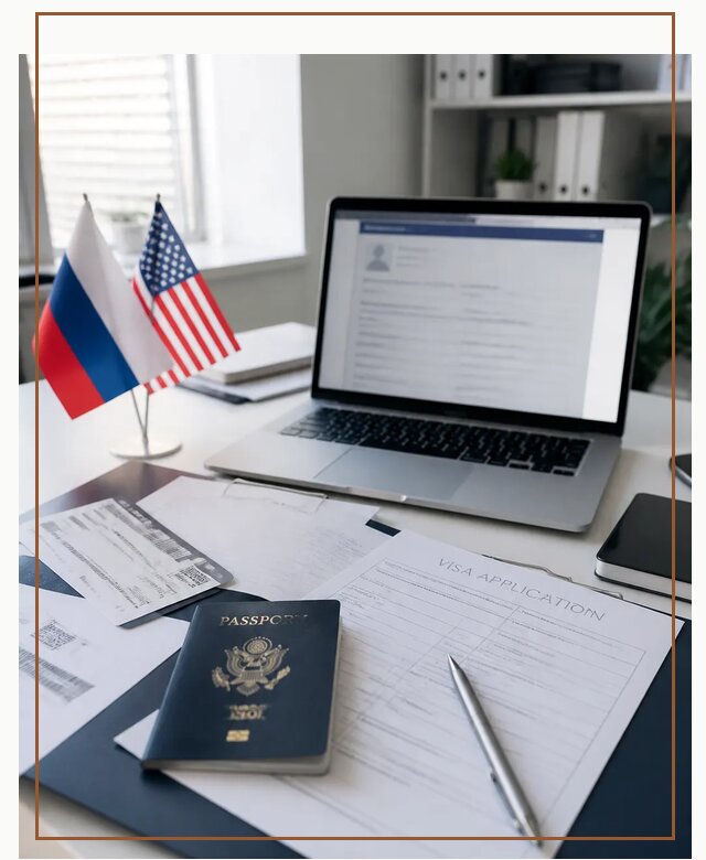 Оформление визы в США для туристов и бизнеса в Перми