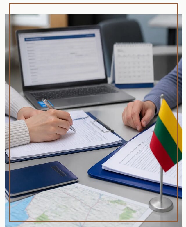 Профессиональное оформление визы в Литву для поездки в Перми