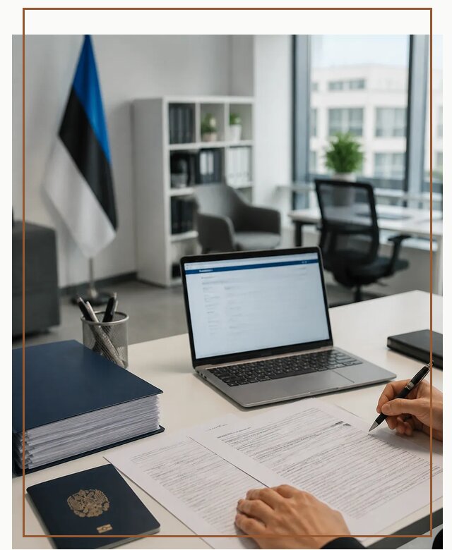 Оформление ВНЖ в Эстонии для переезда и легального проживания в Перми
